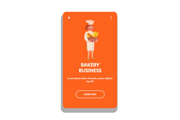 Download Bakery Business Woman Vector - Premium Resources