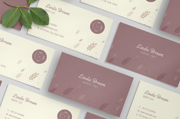 Download Bakery Business Card Creative Template - Bakery business Collection