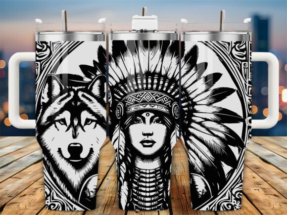 Download Wolf and Woman Spirit - Woman spirit Collection