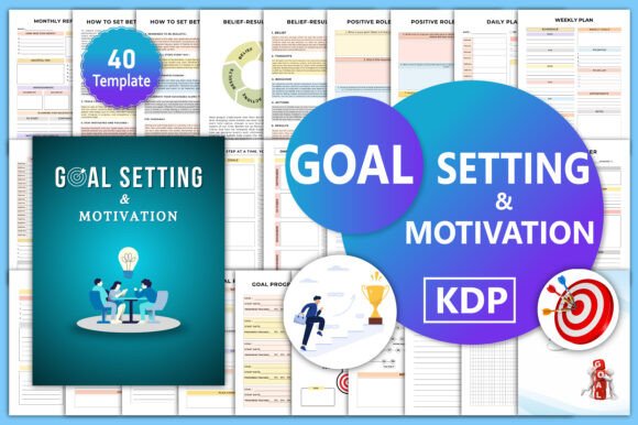Download The Goal Setting &amp; Motivation Planner - Goal setting Collection