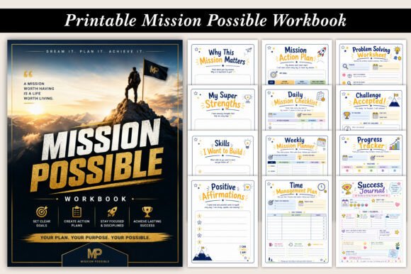 Download Mission Possible Workbook | Goal Setting - Goal setting Collection