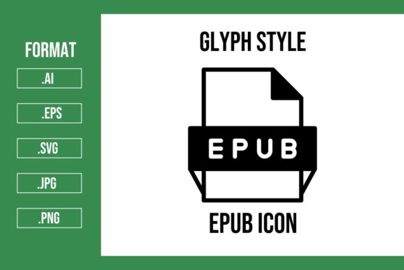 Download Epub Glyph Icon - Epub Collection