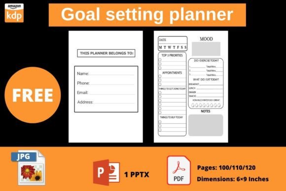 Download Goal Setting Planner - Goal setting Collection