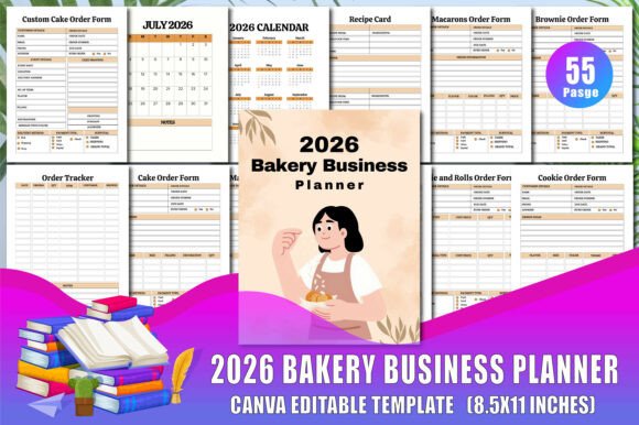 Download 2026 Bakery Business Planner - Bakery business Collection